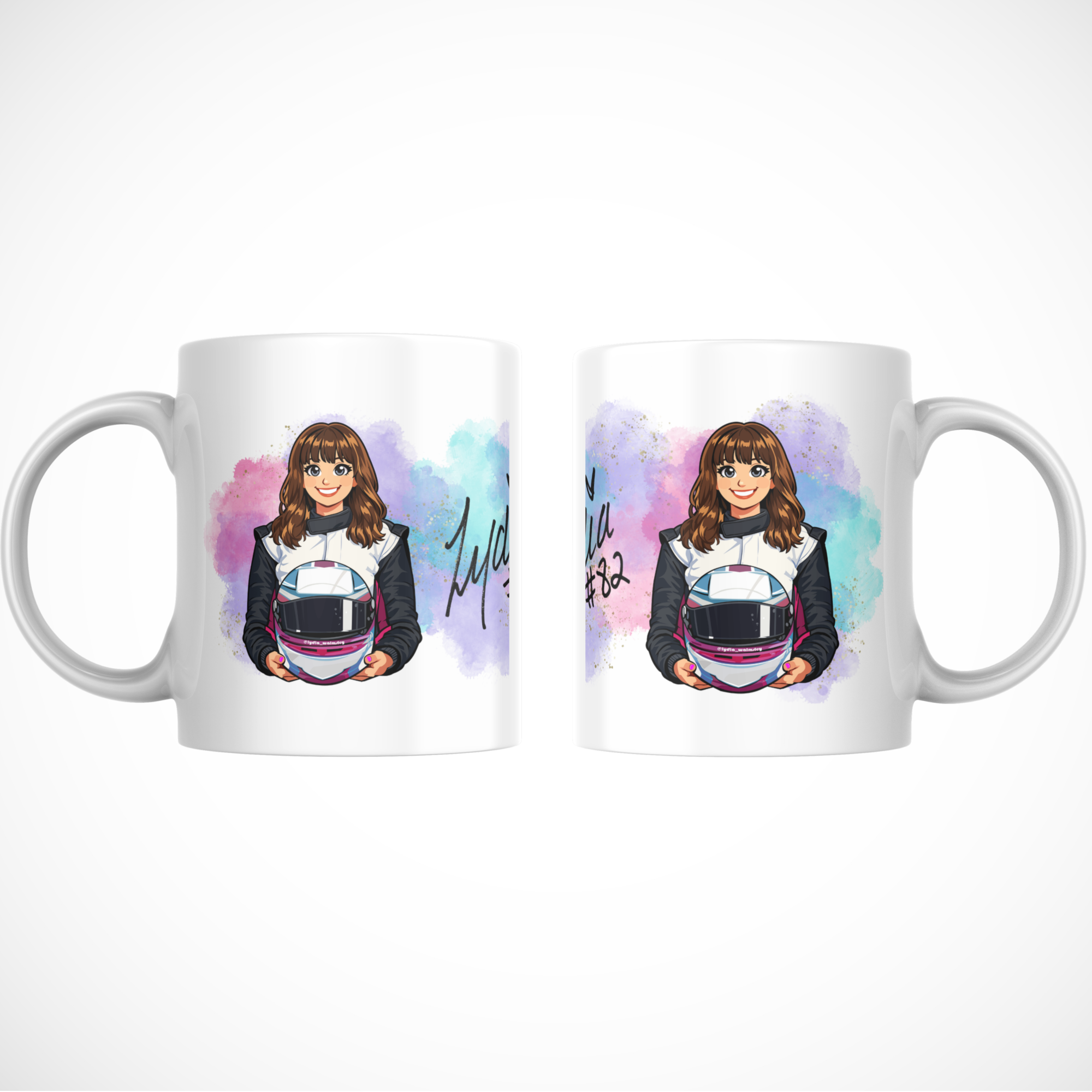 Lydia Cartoon Mug