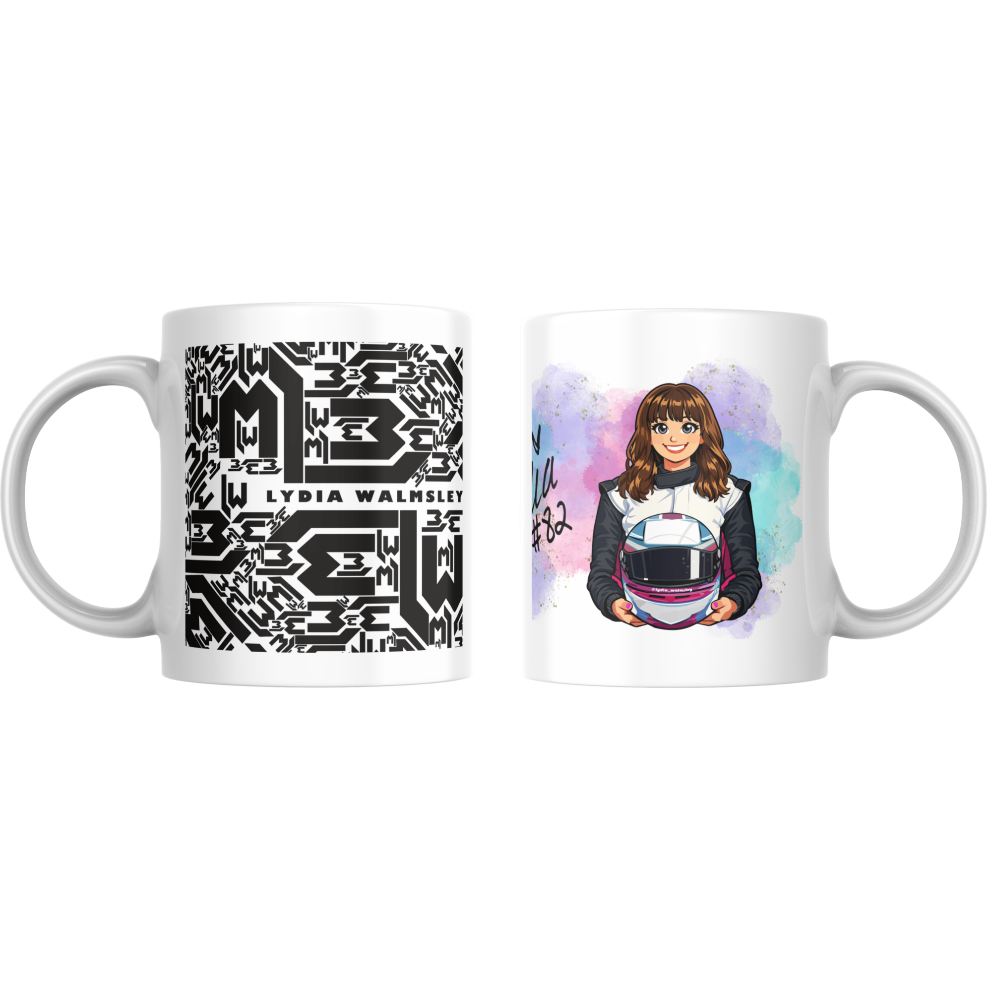 'Team Lydia' Mug bundle (1 of each style)