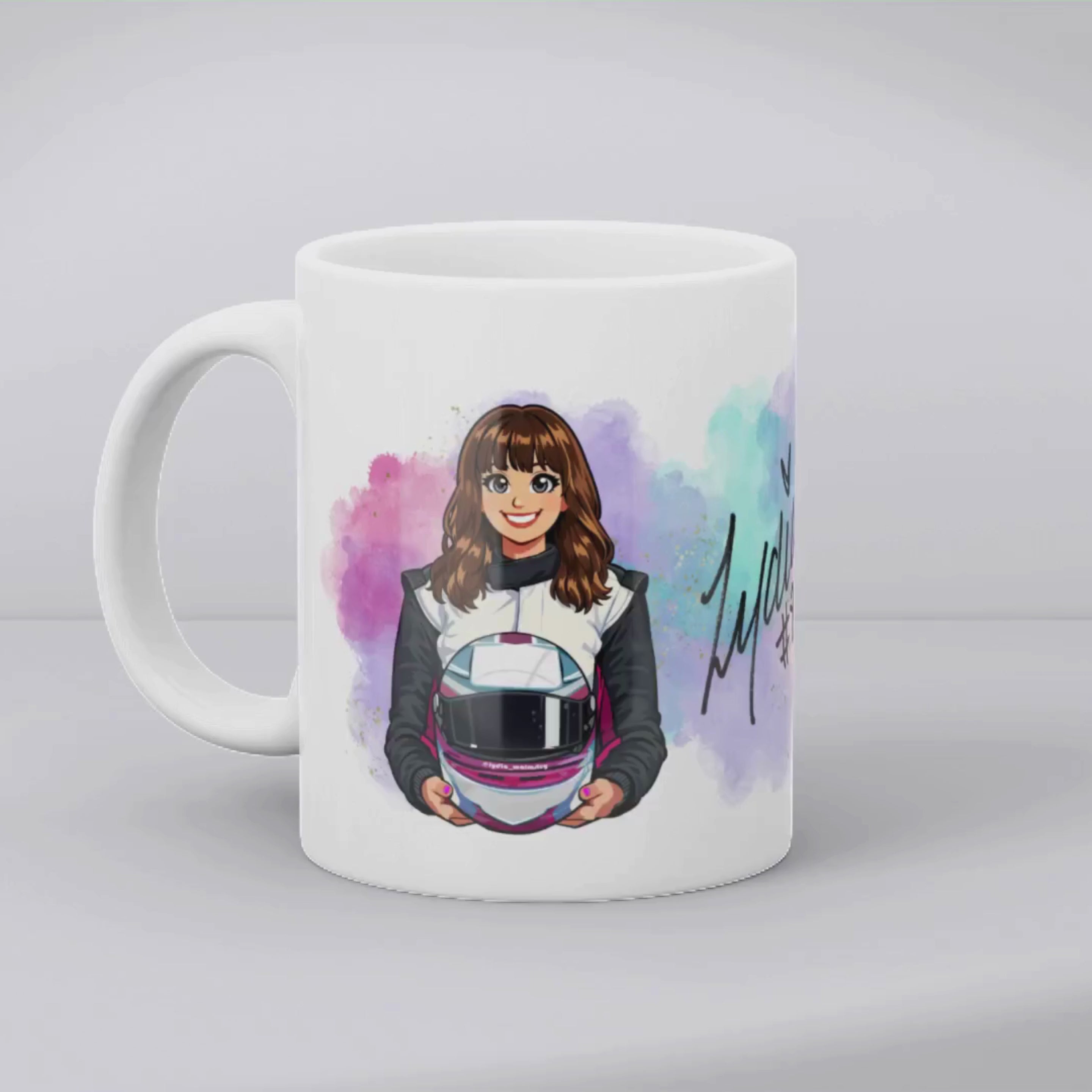 Lydia Cartoon Mug